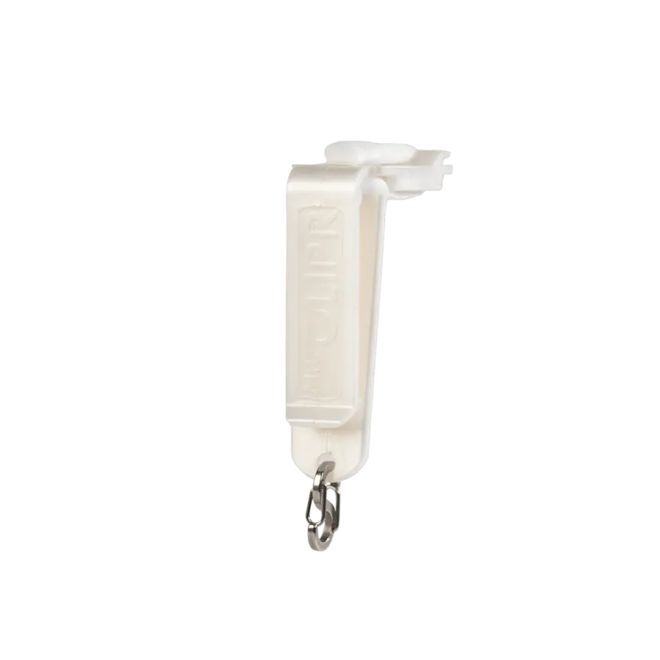 Mr. Clipr Duo Mr White bekerhouder 1 stuk wit universeel