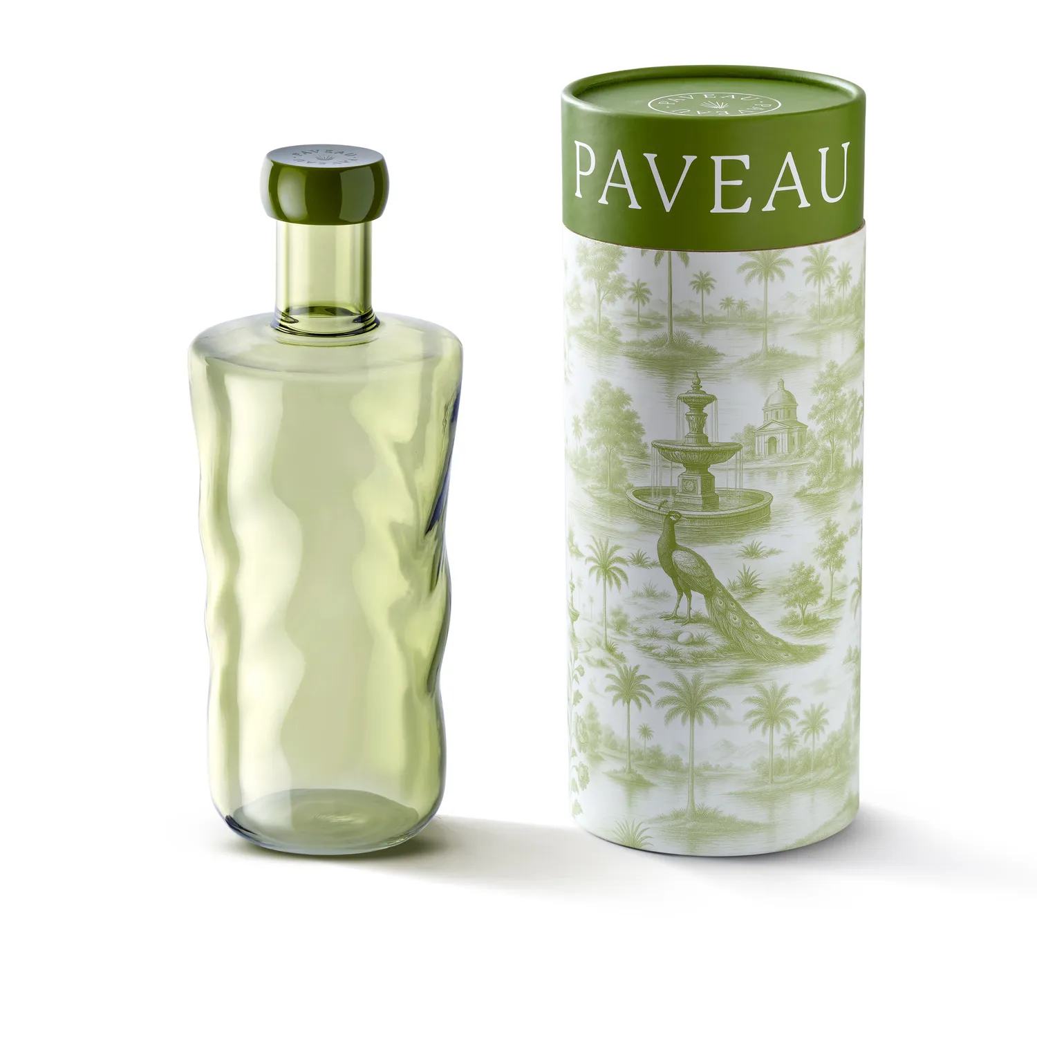 Paveau Swirl fles Moss waterfles 0,75L