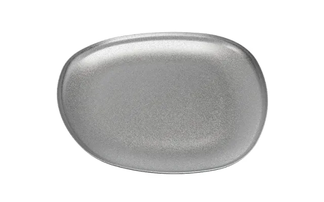 APS Ginza ovaal dienblad 26,5 cm rvs 6 stuks