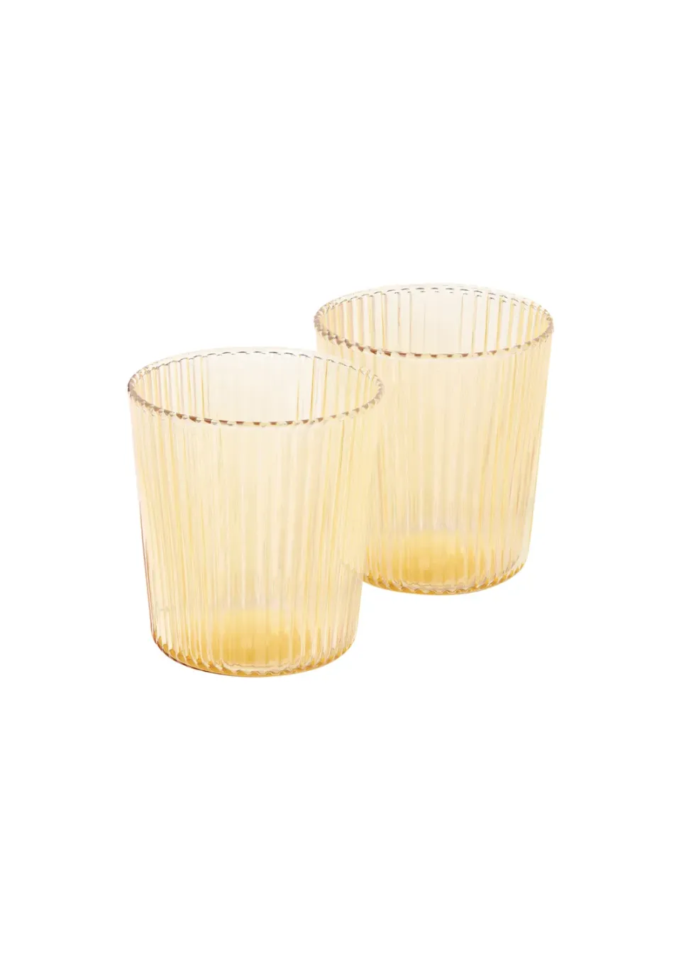 Paveau Ribbed Elegance waterglazen Cable 2 stuks geribbeld