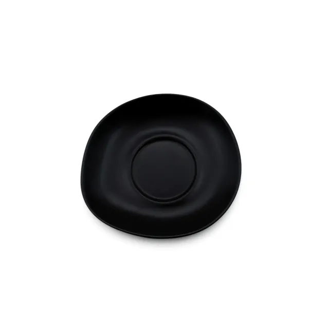 APS Ming schotel 14,8 cm zwart 6 stuks onderbord