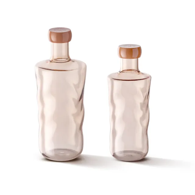 Paveau Swirl waterfles Glow 0,75L borosilicaatglas