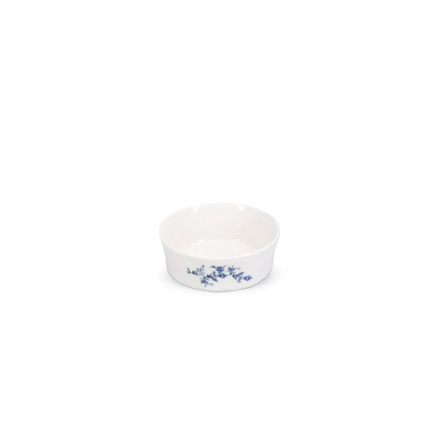 BonBistro Retro kom 13 cm blue flower 41 cl porselein 4 stuks