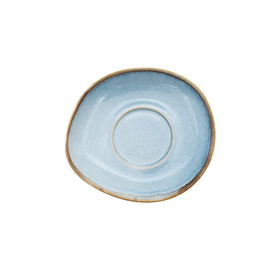 APS Ming schotel 14,8 cm blauw 6 stuks