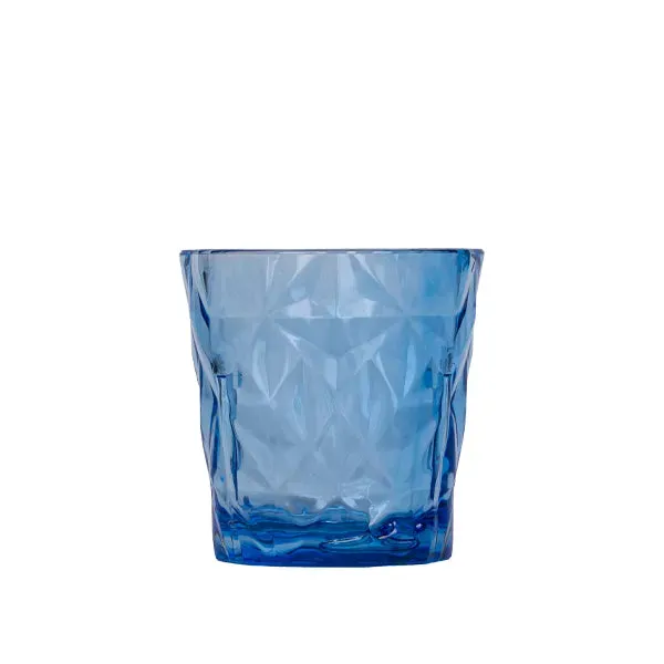 APS Prisma Tumbler glas 25 cl blauw 36 stuks