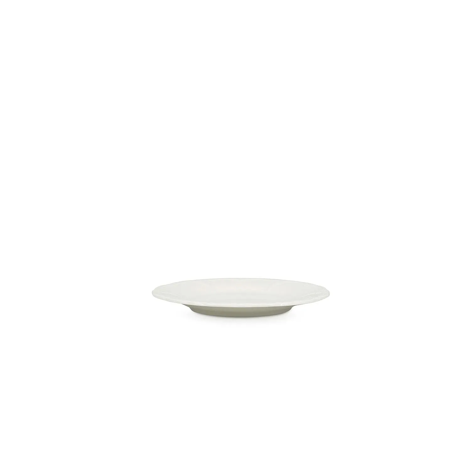 BonBistro Retro Plat Bord 16 cm Ivoor 6 Stuks Dessert