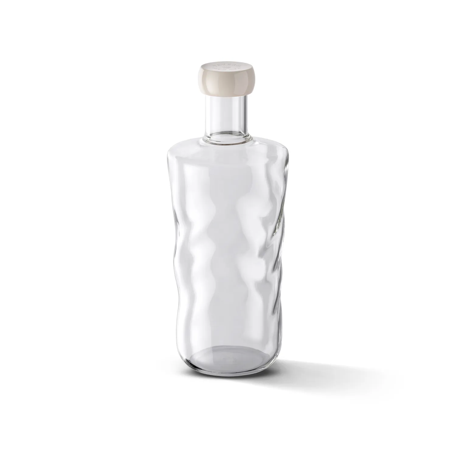 Paveau Swirl Wave fles 1,25 L borosilicaatglas
