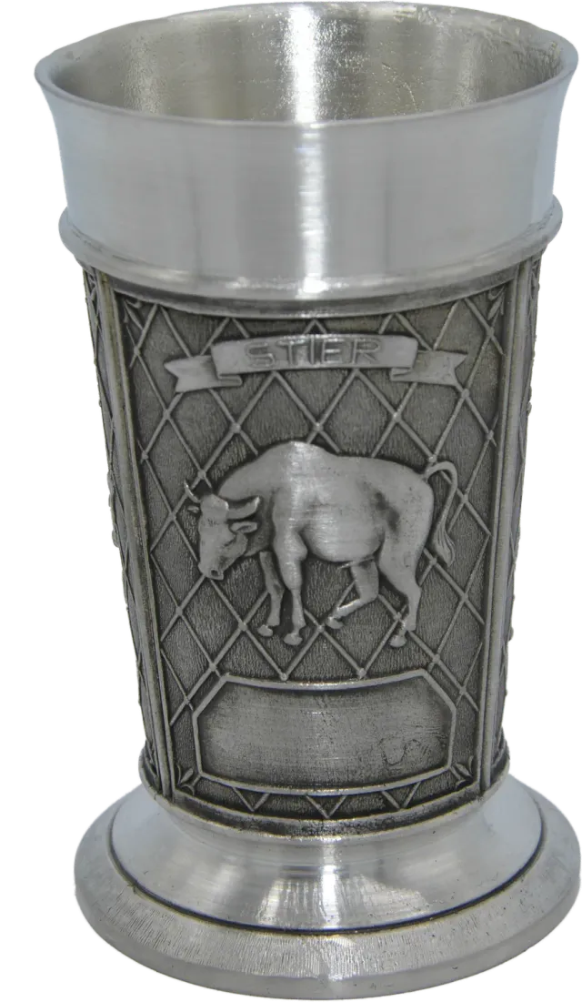 Artina Stier-Becher Bierbeker Glas met Stier
