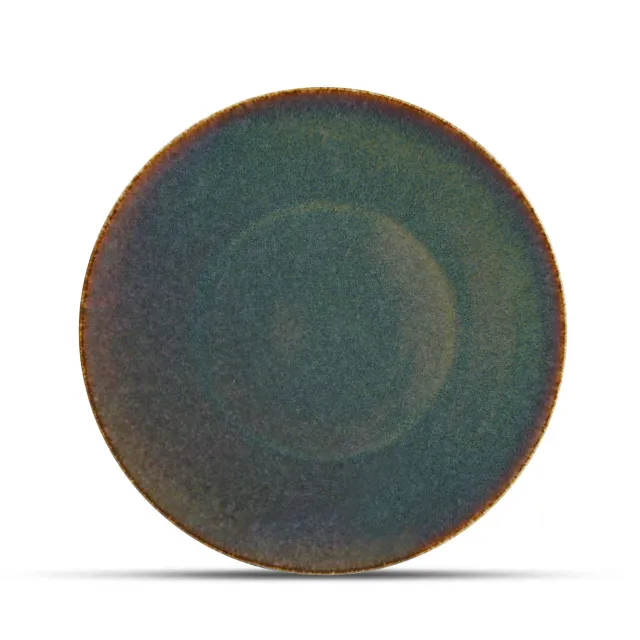 BonBistro Cirro plat bord 27 cm groen 6 stuks