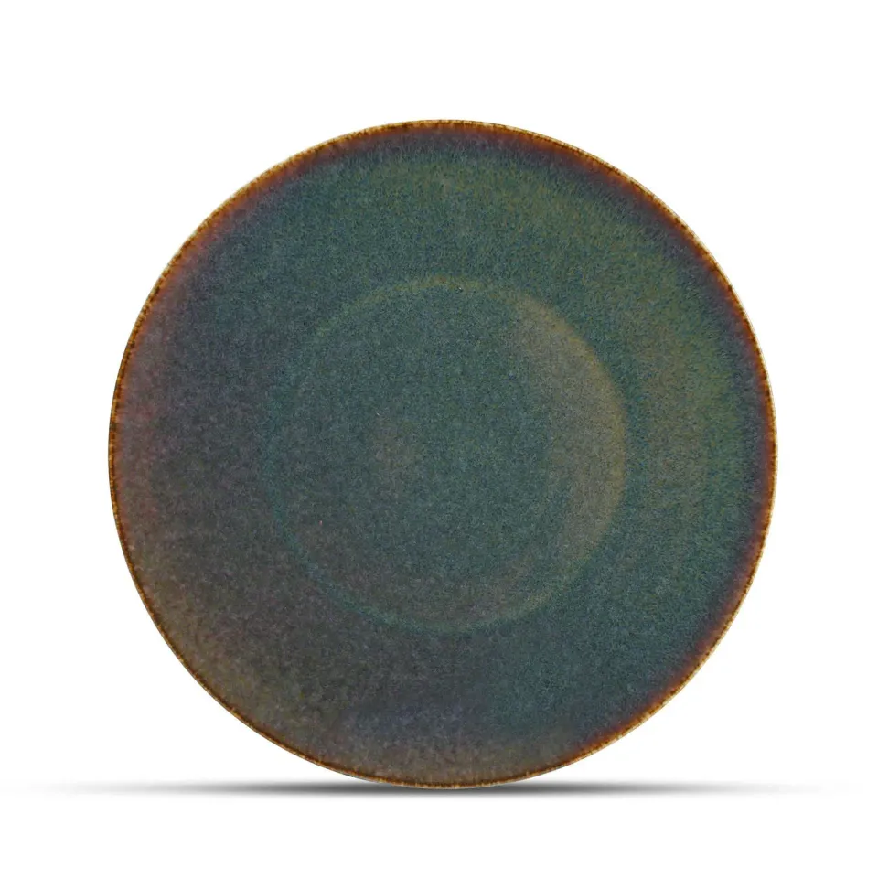 BonBistro Cirro plat bord 27 cm groen 6 stuks