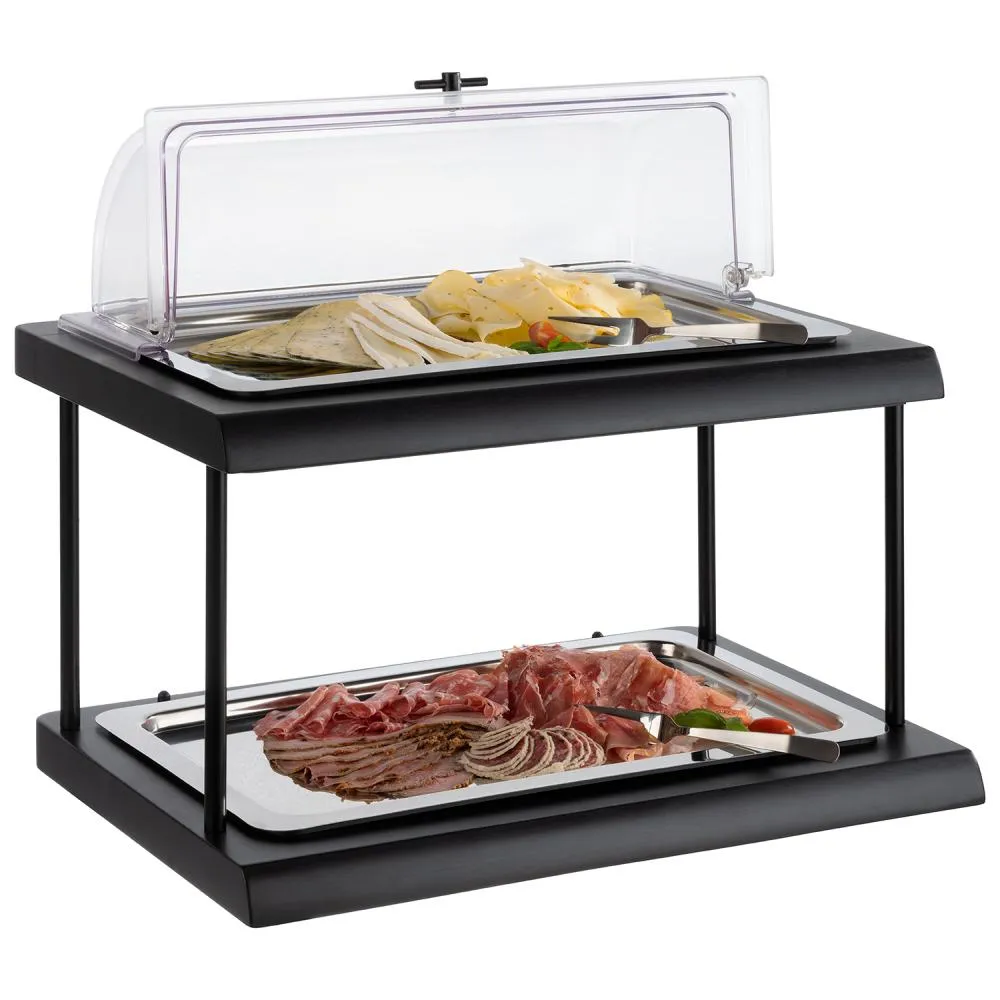 APS Rolltop cover GN 1/1 transparant voor chafing dish