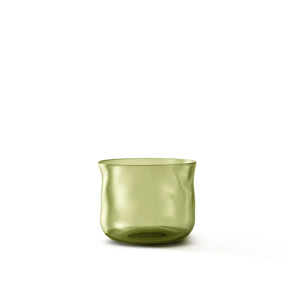 Paveau Swirl Small Tumbler glazen Moss 240 ml 2 stuks