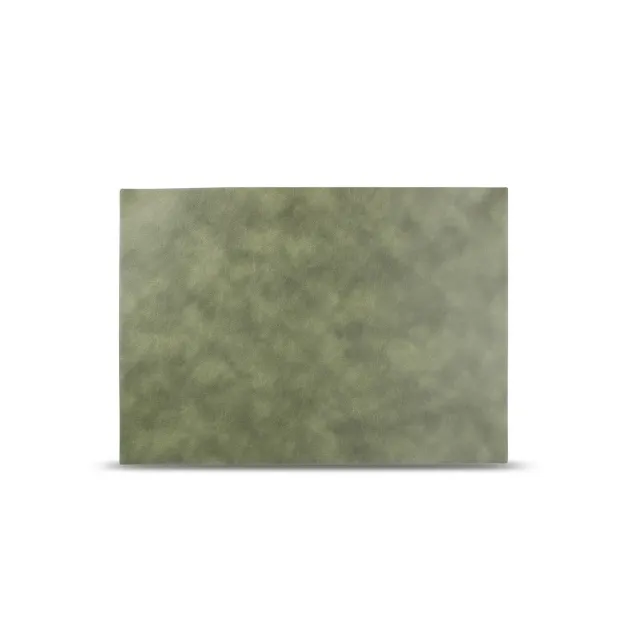 Bonbistro Layer placemat 43x30 cm groen lederlook 4 stuks