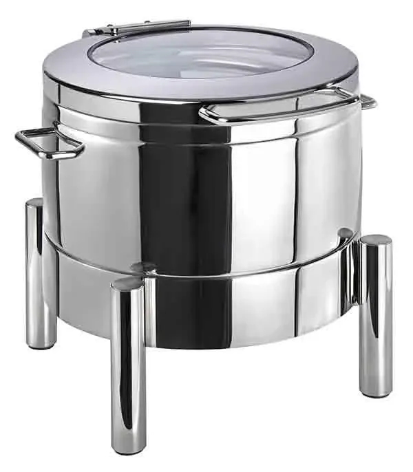 APS Premium chafing dish rond 44 cm 10 liter RVS