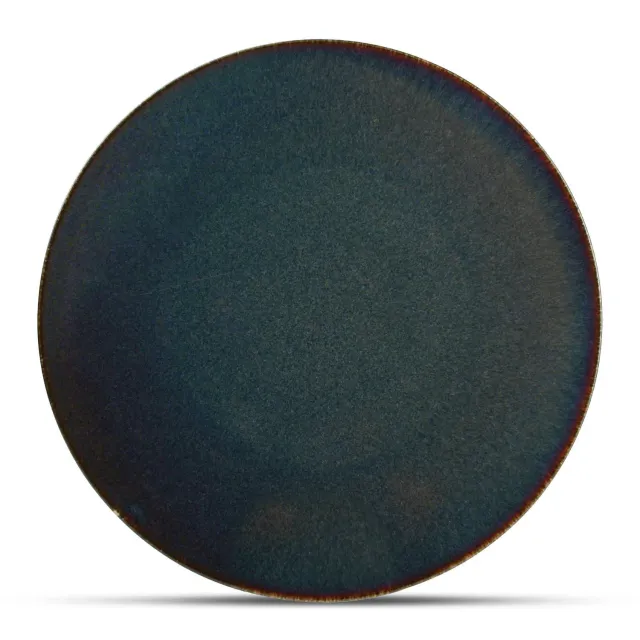 Bonbistro Cirro plat bord 32 cm groen 2 stuks