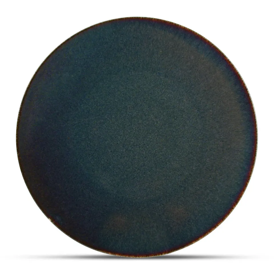 Bonbistro Cirro plat bord 32 cm groen 2 stuks