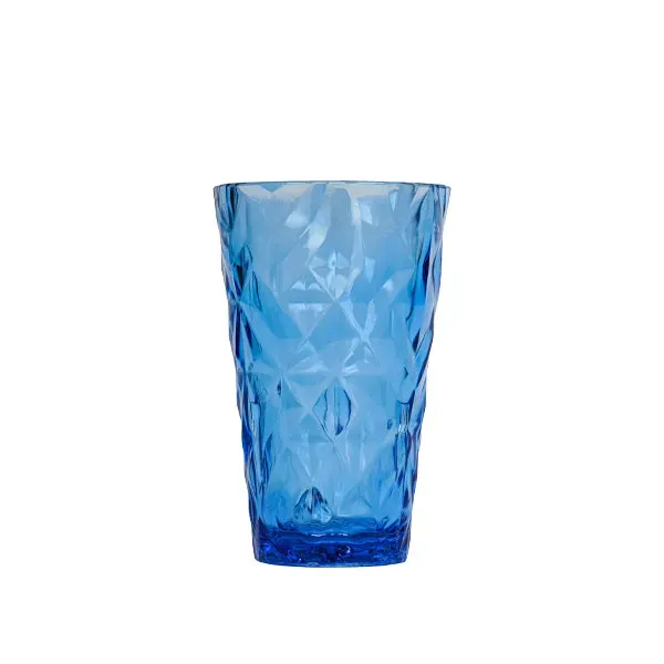 Prisma Tumbler drinkglas blauw 30 cl 36 stuks