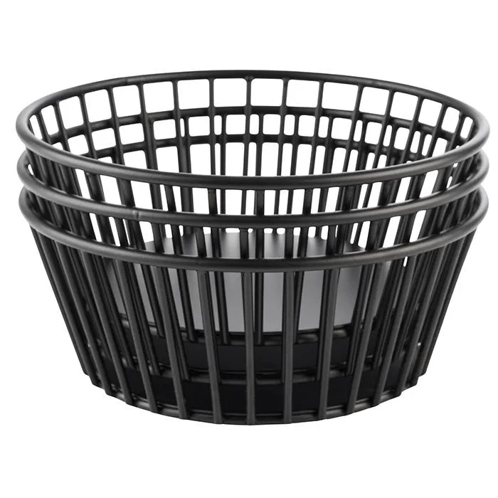 APS Urban Basket Metal Black broodmand zwart 17 cm