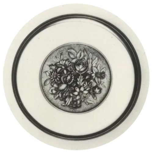 Artina Blumen bord 18 cm bloemendecor