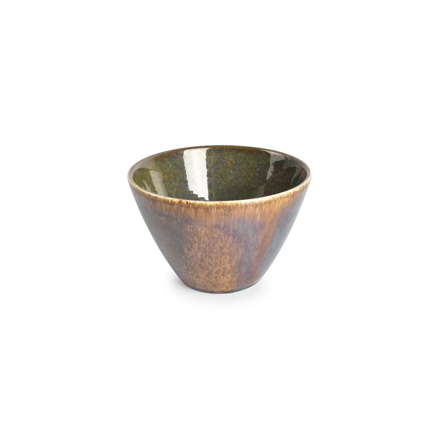 BonBistro Cirro kom conisch groen 12x7,5 cm 6 stuks