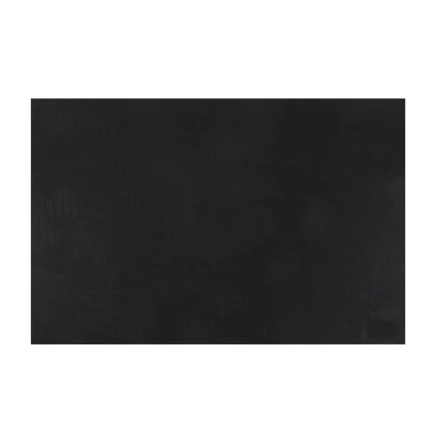Bonbistro Layer placemat 45x30 cm zwart 12 stuks lederlook