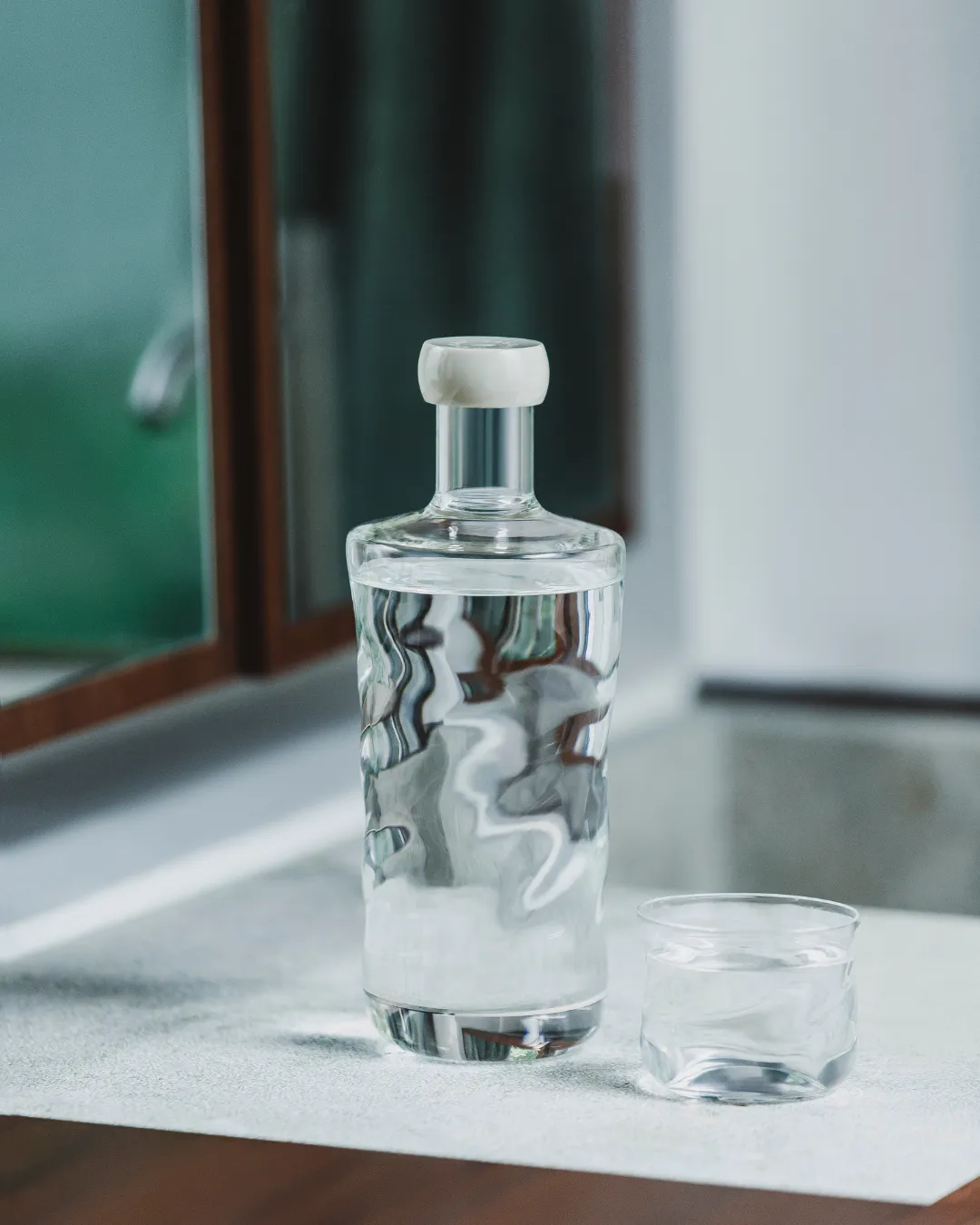 Paveau Swirl Small Tumbler glas Wave 240 ml set 2
