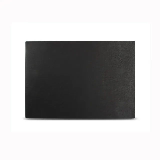 Bonbistro Layer placemat 43x30 cm zwart 4 stuks lederlook