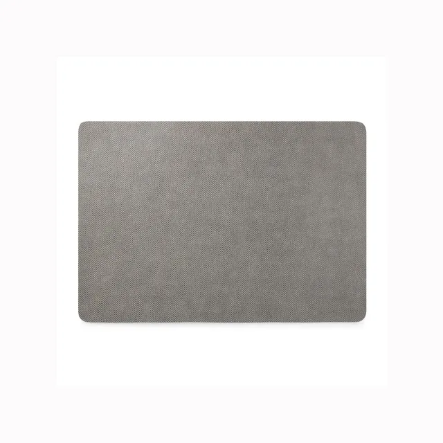 Bonbistro Layer placemat 43x30 cm grijs 4 stuks structuur