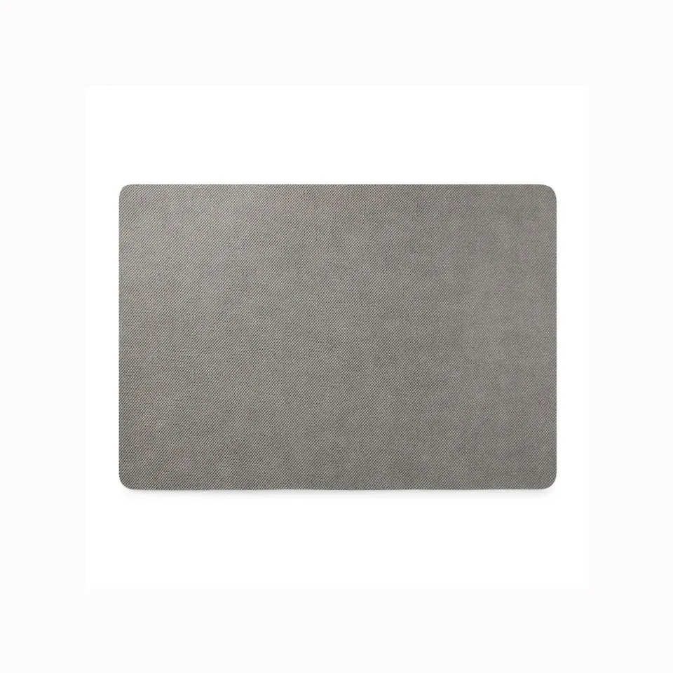 Bonbistro Layer placemat 43x30 cm grijs 4 stuks structuur