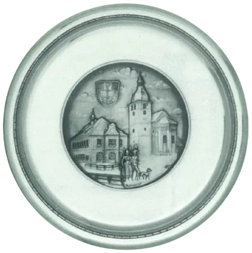 Artina Mitterteich bord 19 cm helder glas