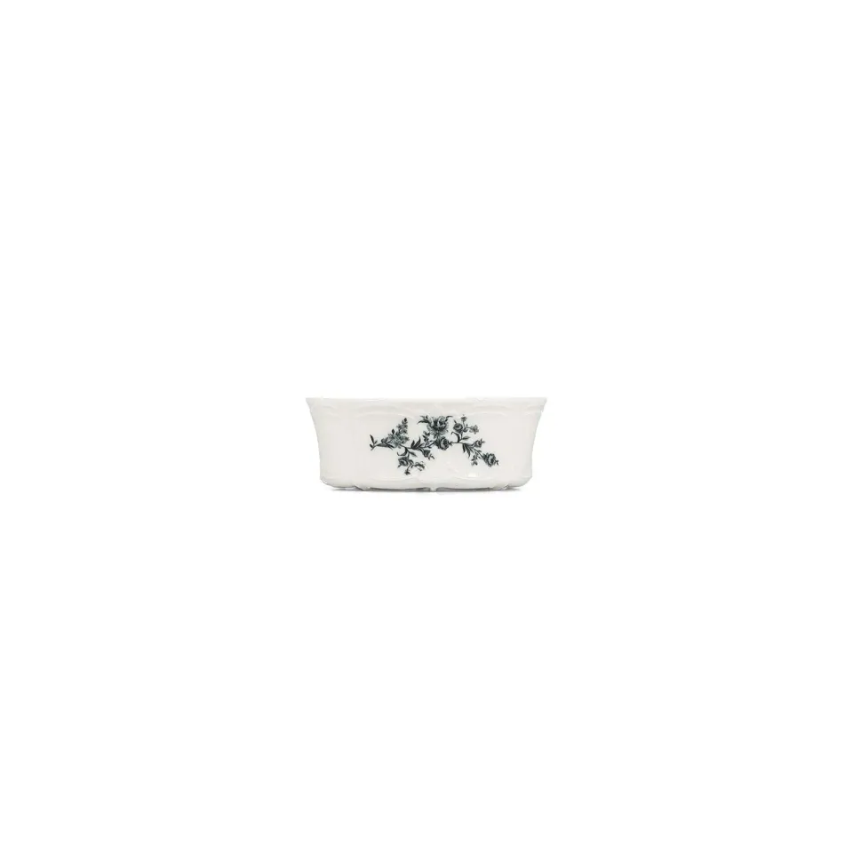 BonBistro Retro kom 13 cm black flower 4 stuks