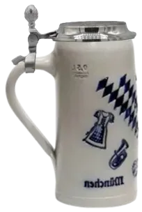 Artina Rautenkrug München bierpul 0,5 L met deksel