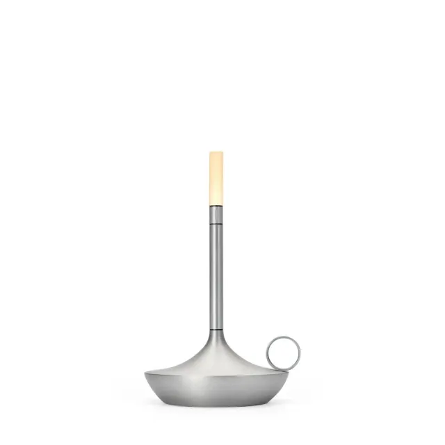 APS Wick S PRO tafellamp aluminium 2200K LED draadloos