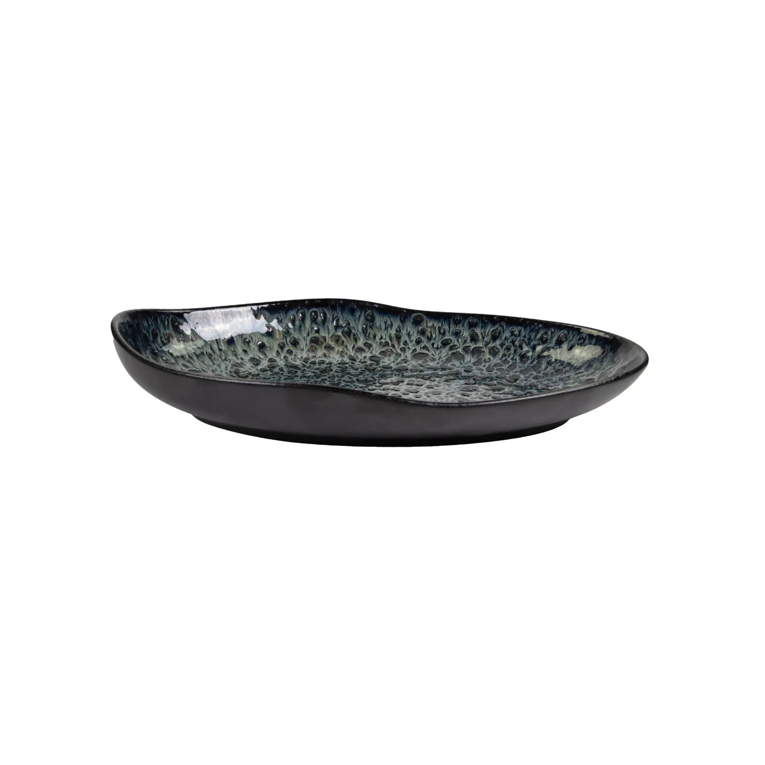 Ginza Nagare bord 25x15 cm zwart 4 stuks