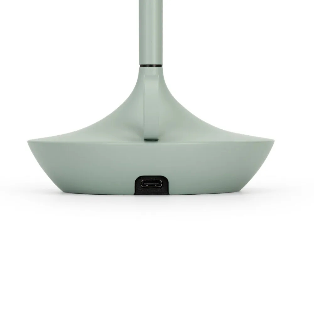 APS Wick PRO tafellamp Sage Green draadloos IP65