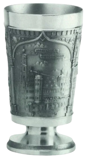 Artina Rothenburg-Pokal bokaal kristalglas