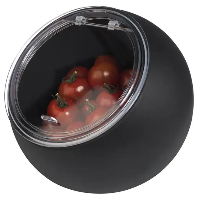APS Moon serveerset 19 cm 0,8 l zwart 2-delig