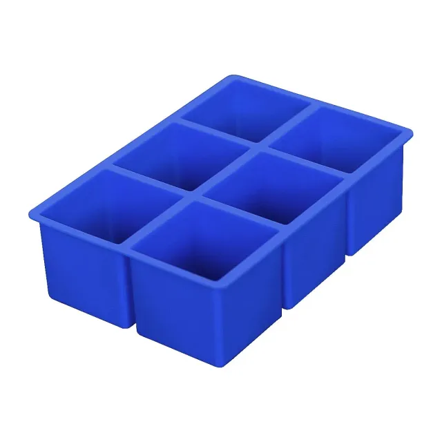 APS ijsblokjesvorm 2 inch blauw grote blokken