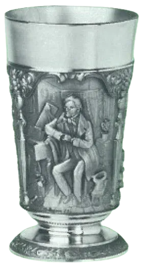 Artina Franz Schubert bokaal kristalglas