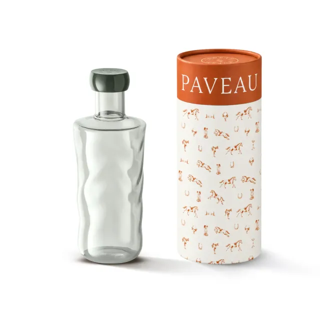 Paveau Swirl waterfles Stephex Mist 0,75L borosilicaat
