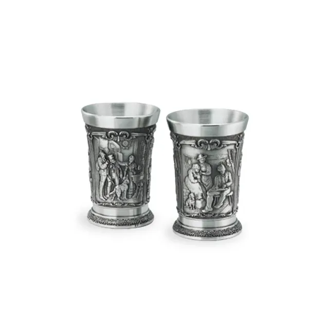 Artina Sommerabend shotglaasjes 2 stuks 6,2 cm tin