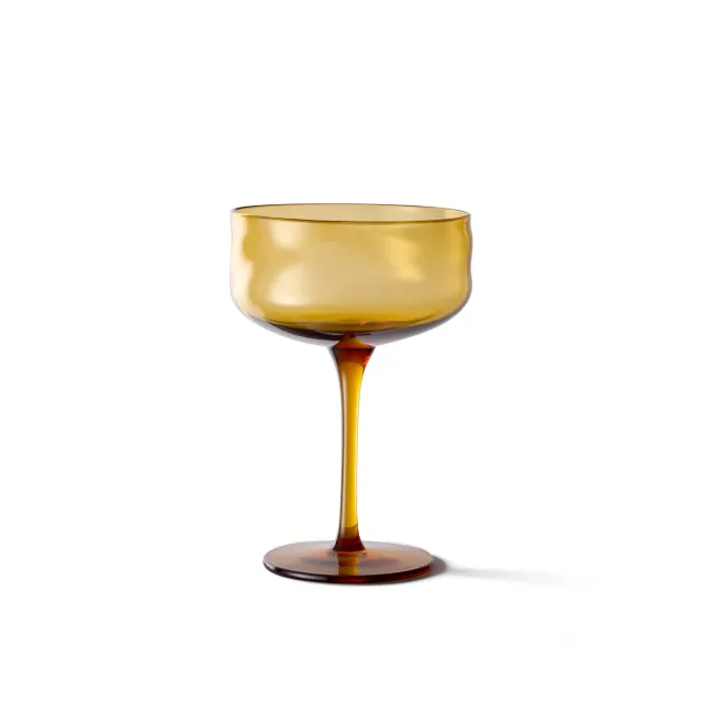 Paveau Swirl Coupe Glas 260 ml Set van 2 Dune