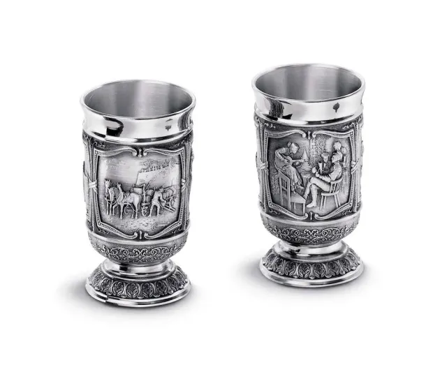 Artina Gambrinus Shotglaasjes 6 cm 2 stuks glas