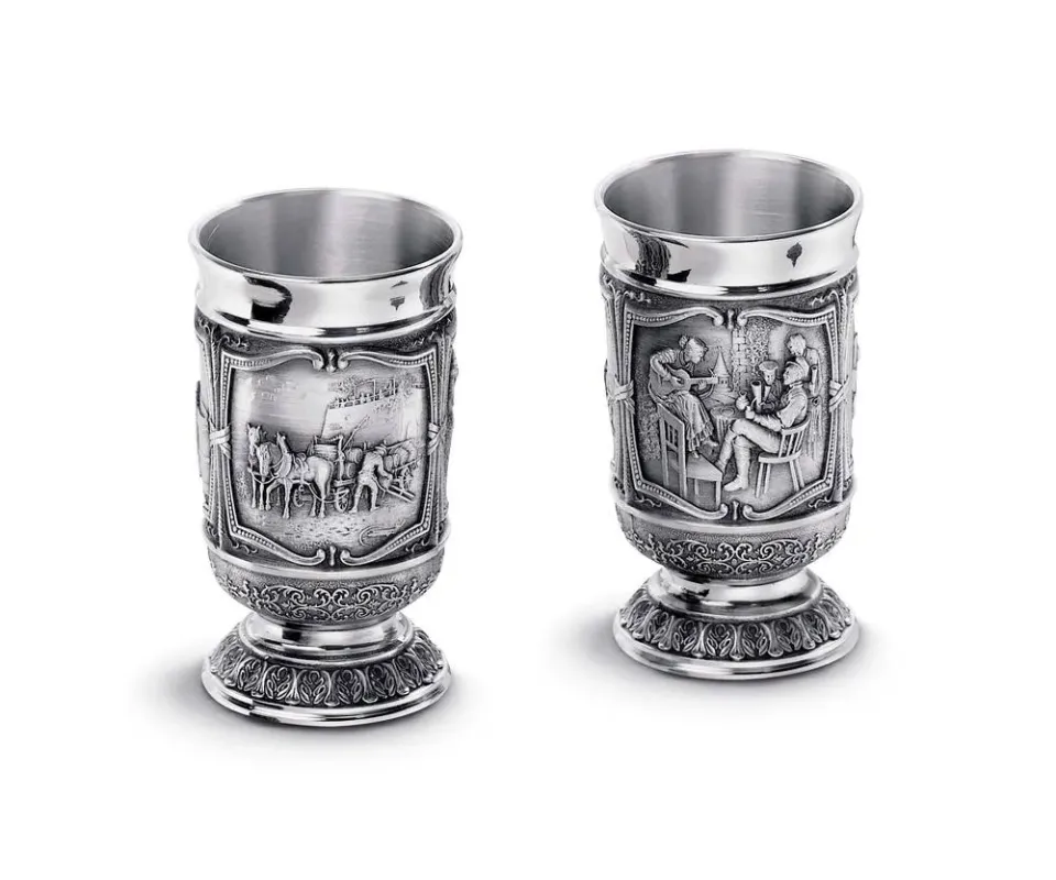 Artina Gambrinus Shotglaasjes 6 cm 2 stuks glas