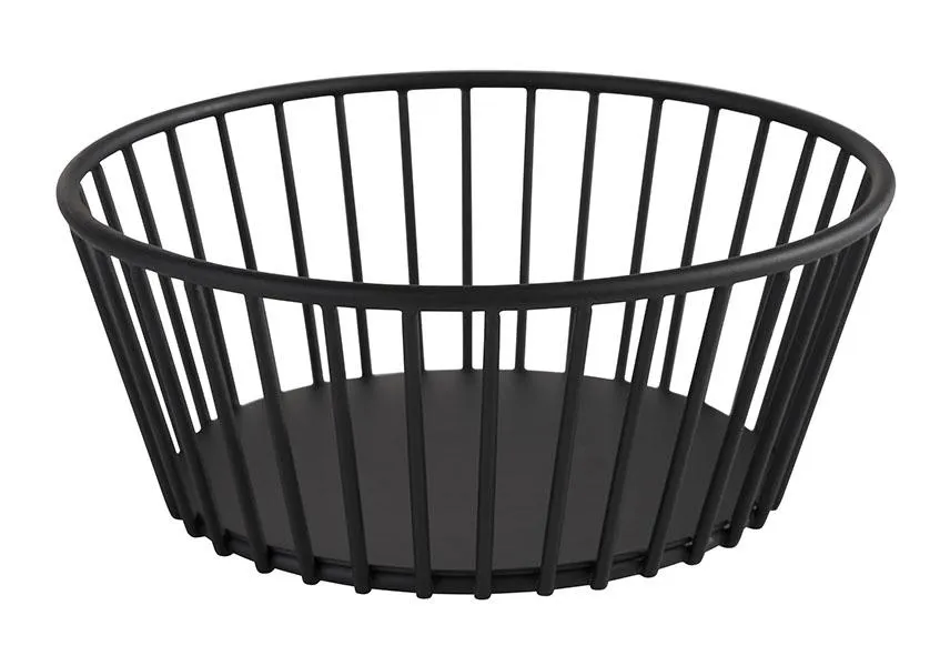 APS Urban Basket Metal Black broodmand zwart 17 cm