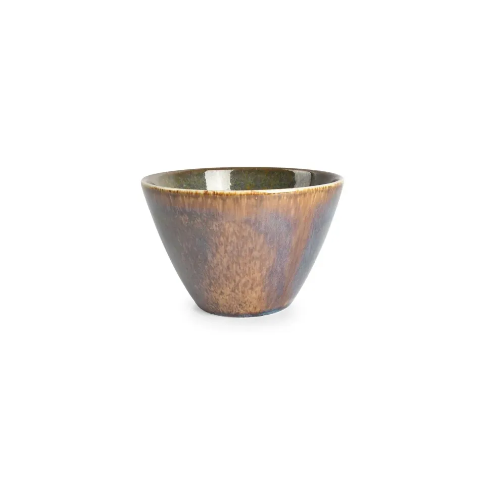 BonBistro Cirro kom conisch groen 12x7,5 cm 6 stuks