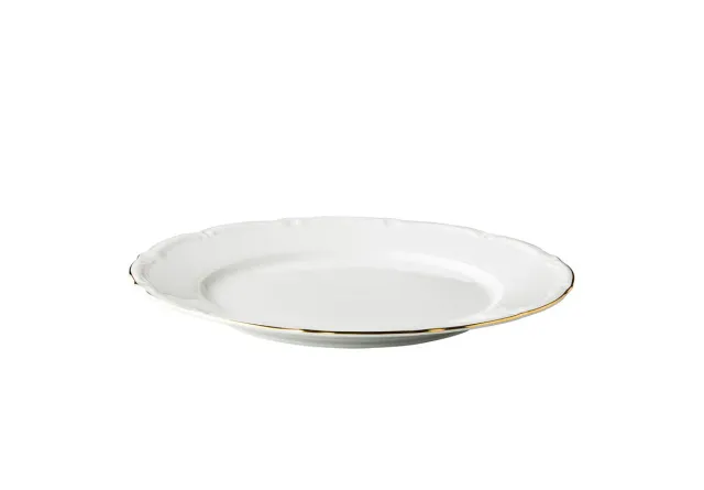 APS Maria Theresa Bord 28 cm goud 6 stuks gouden rand