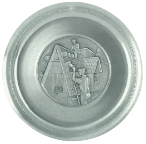 Artina Bauhandwerk Dachdecker bord 19 cm