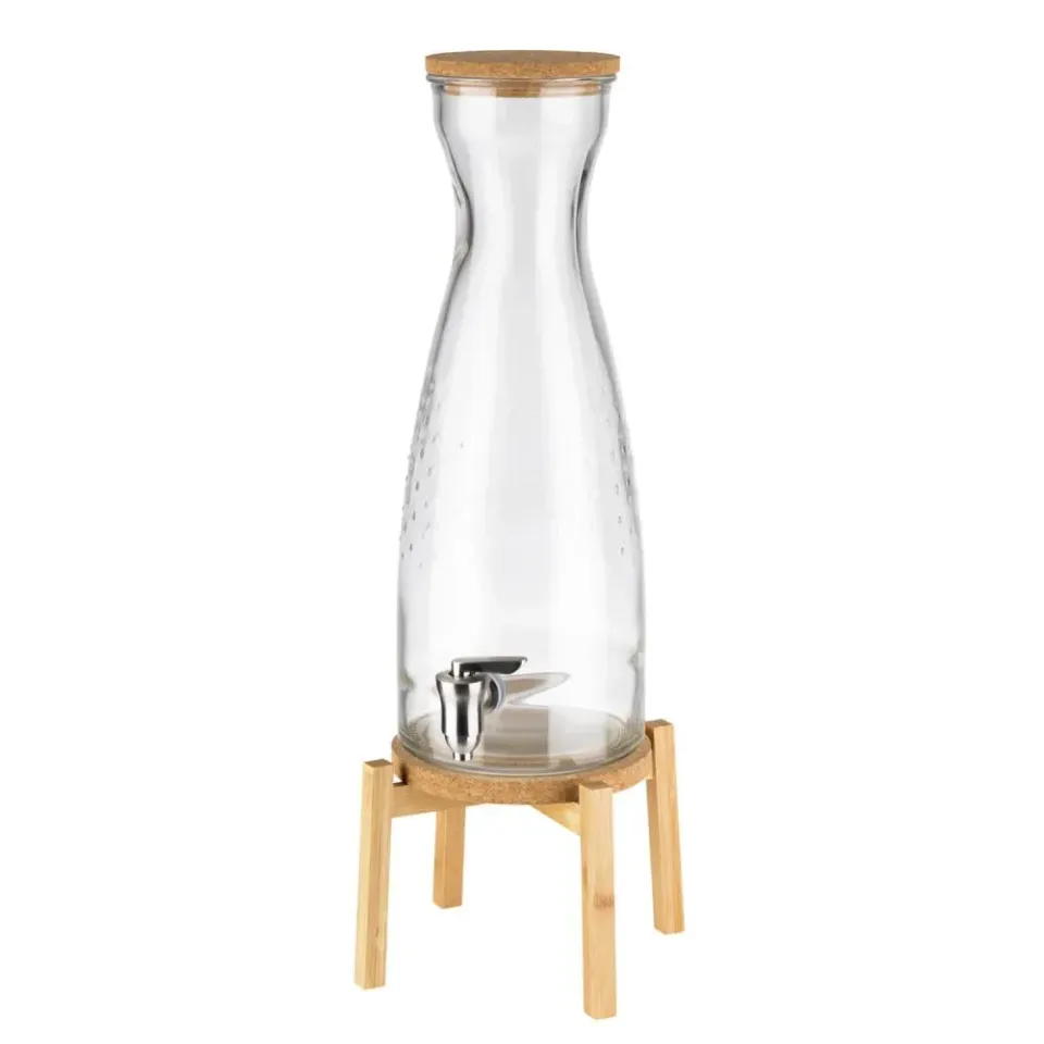 APS Fresh Wood drankendispenser houten voet zelfbediening