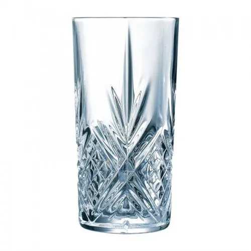 Broadway longdrinkglas 380 ml 6 stuks slank helder